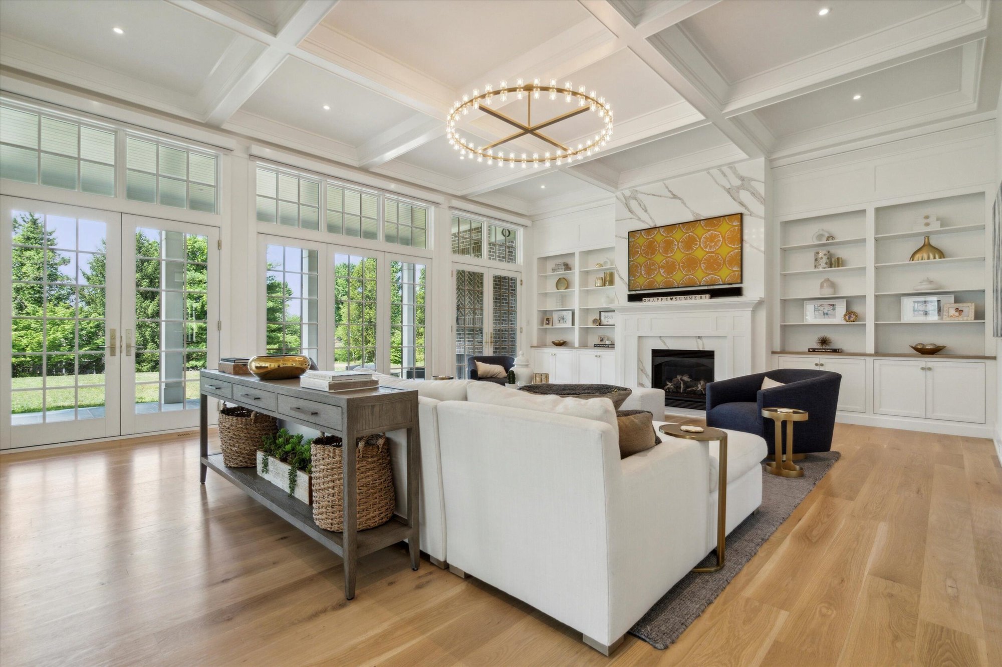 Main Line Residence Living Room