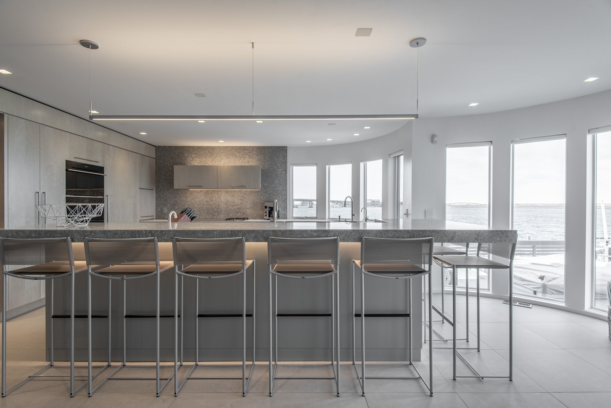 Kitchen with Small Aperture Speakers