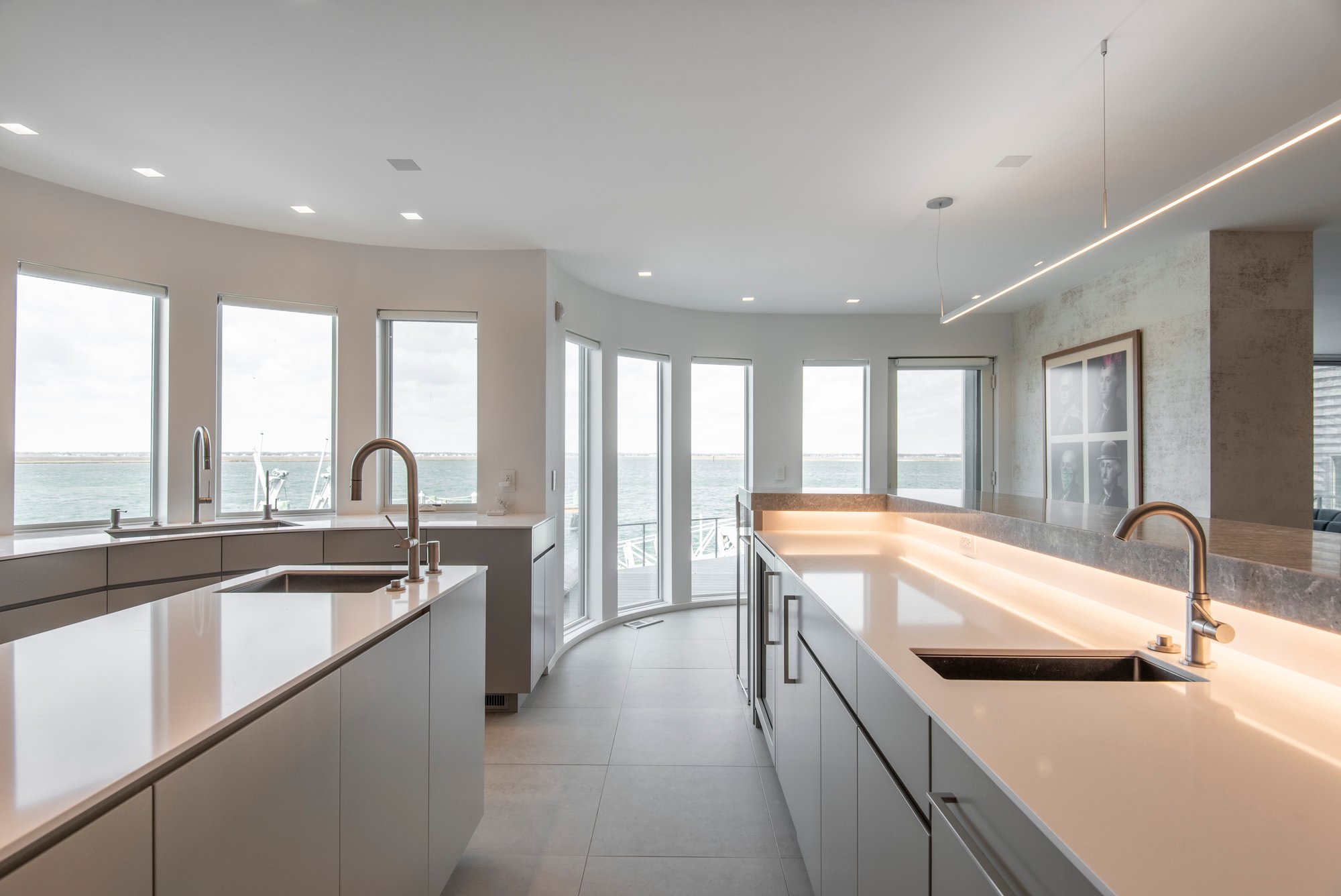 Kitchen with Palladiom Shades