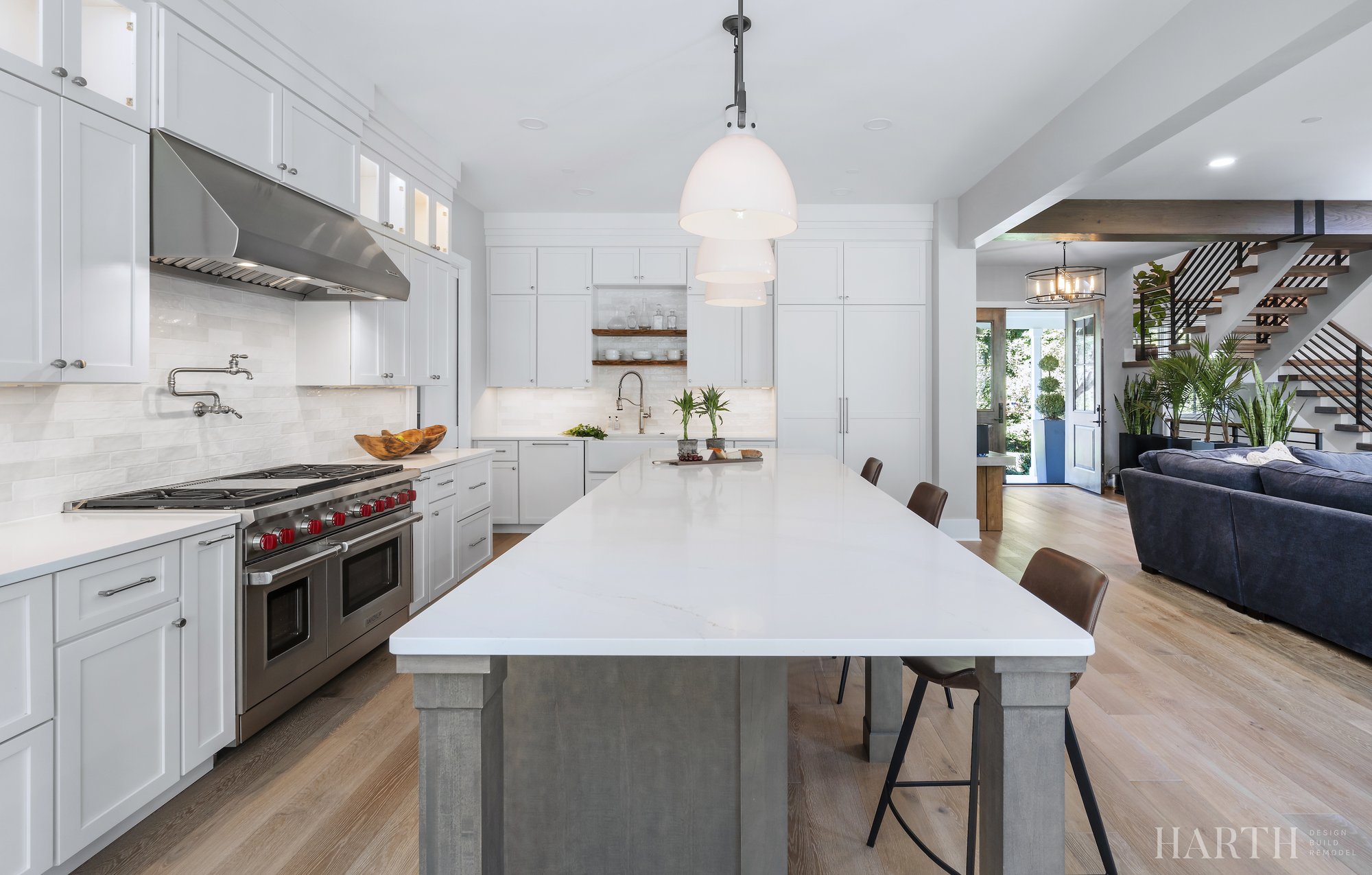 Luxury Kitchen with Great Lighting